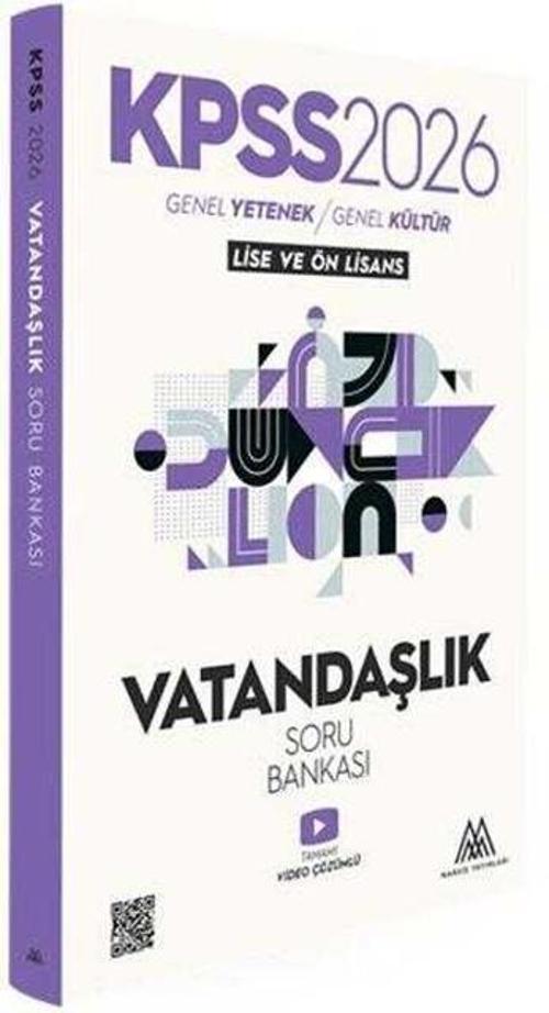 2026 KPSS Vatandaşlık Soru Bankası Marsis Yayınları