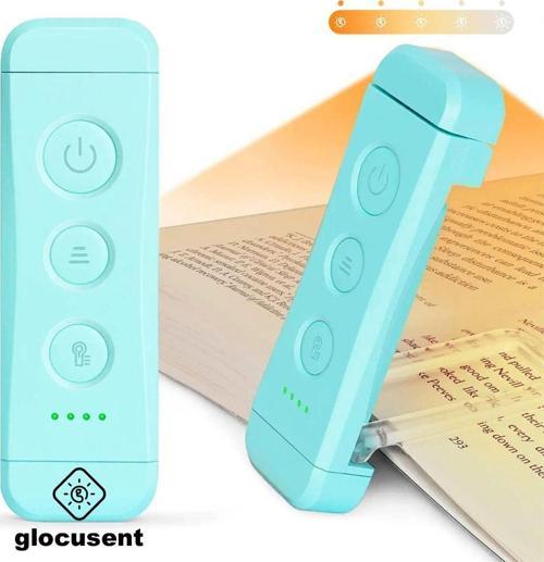 Usb Şarj Edilebilir Led Kitap Ayracı Arası Okuma Işığı Ayracı Portatif Şarj Edilebilir Mavi