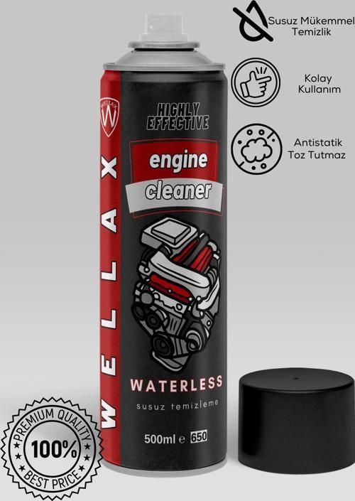 Susuz Motor Temizleme Spreyi Motor Parlatıcı Sprey 500Ml Motor Yıkama Hızlı Aerosol