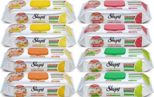 Easy Clean Yüzey Temizlik Mutfak Havlusu 50 Yaprak Karma (8 Lİ SET)