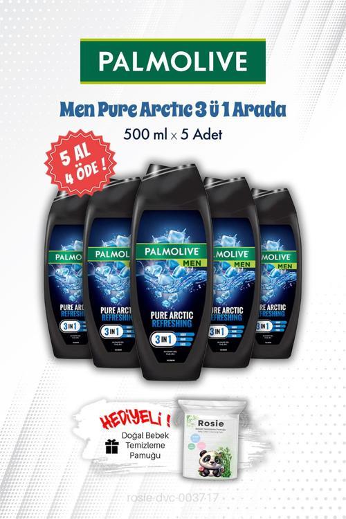 5 AL 4 ÖDE Men Pure Arctıc Tazeleyici 3 ü 1 arada Duş jeli ve ROSIE