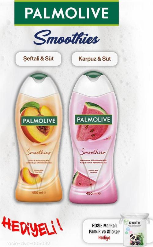 Smoothies 2'li 450 ml Duş Jeli, Rosıe Pamuk Hediye
