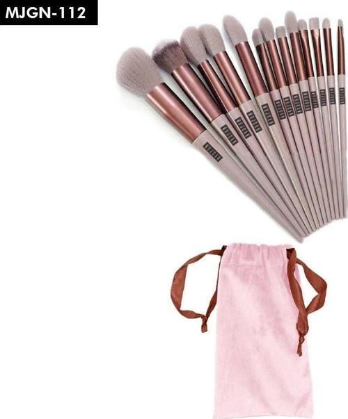 Mujgan 12'li Fix Fırça Seti Pembe