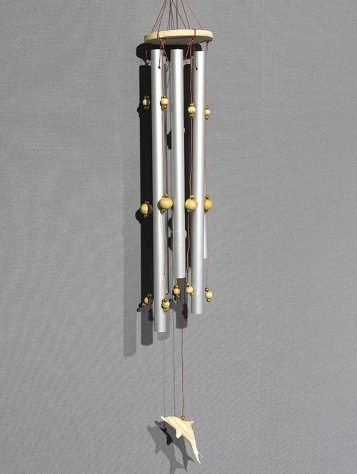 Boncuklu Metal Rüzgar Çanı 3dıarta-28