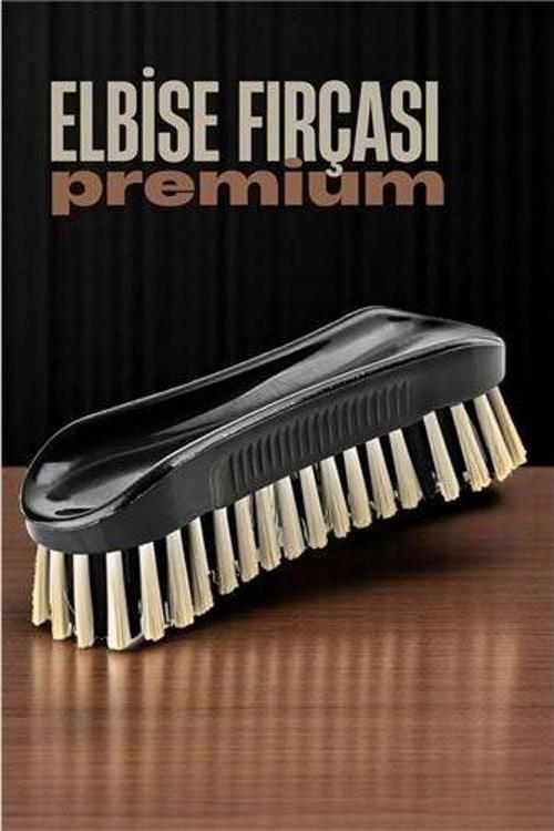 Sert Kıllı Elbise Fırçası - Pantolon Paça Fırçası -  Ayakkabı Bot Süet Nubuk Fırçası