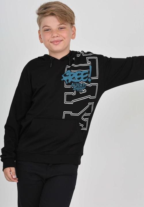 Toontoy Erkek Çocuk Stay Baskılı Sweatshirt