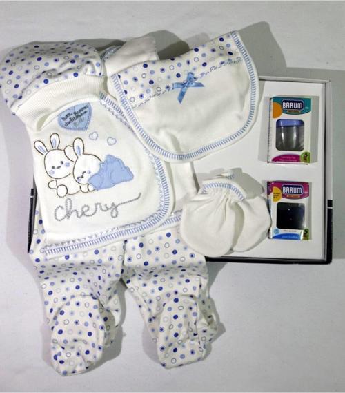 Mdrandy Tavşan Emzikli 7'Li Bebek Takımı