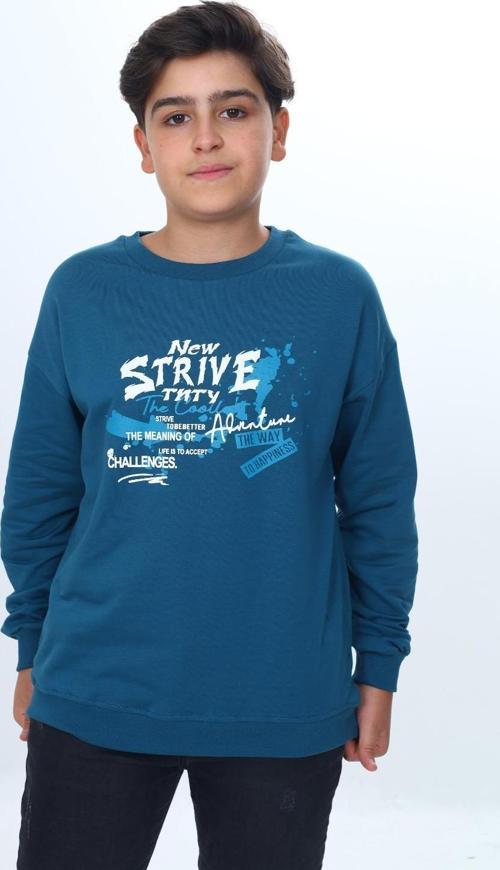 Toontoy Erkek Çocuk New Strıve Baskılı Sweatshirt