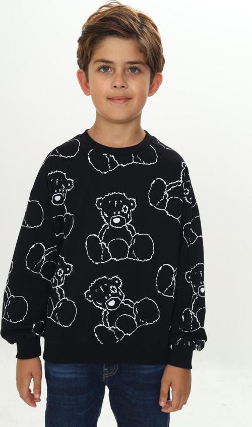 Toontoy Erkek Çocuk Komple Ayı Baskılı Sweatshirt