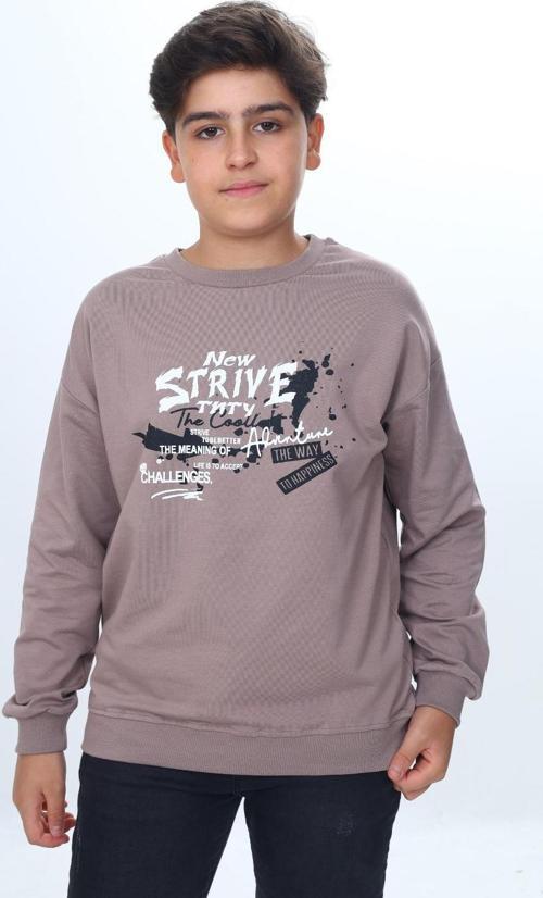 Toontoy Erkek Çocuk New Strıve Baskılı Sweatshirt