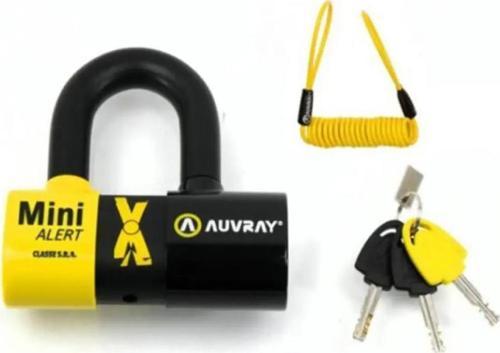 Mini Extreme UV Alarmlı Disk Kilidi SRA Sertifikalı 2AXTRAUV