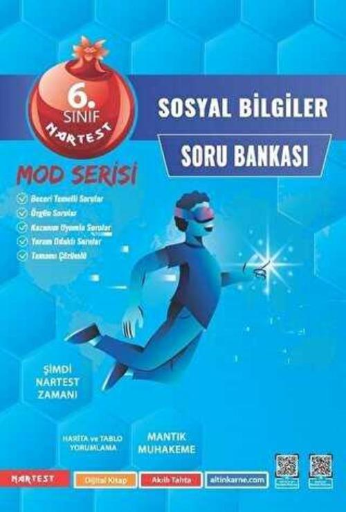 NARTEST 6 MOD SERİSİ SOSYAL BİLGİLER SORU BANKASI 2025