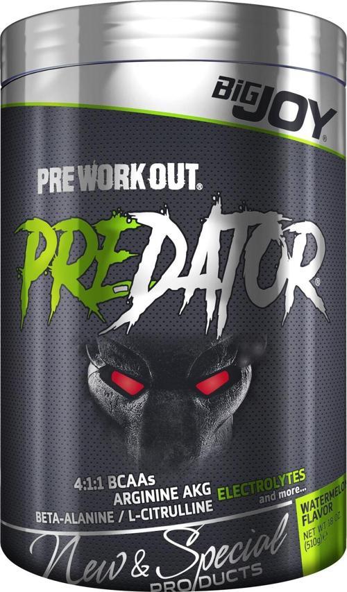 Predator Pre-Workout Karpuz Aroma 510gr Preworkout grüç Ve Performans Aminoasit