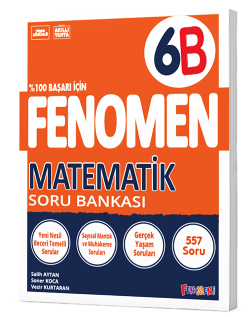 FENOMEN 6B MATEMATİK SORU BANKASI 2025
