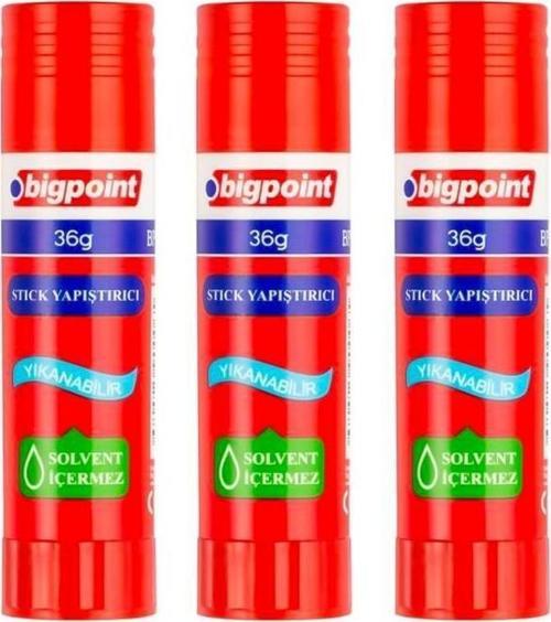 Stick Yapıştırıcı 36 gr 3 Adet BP490