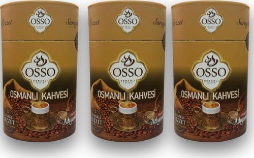 3’lü Silindir Osmanlı Kahvesi(3X200=600gr)