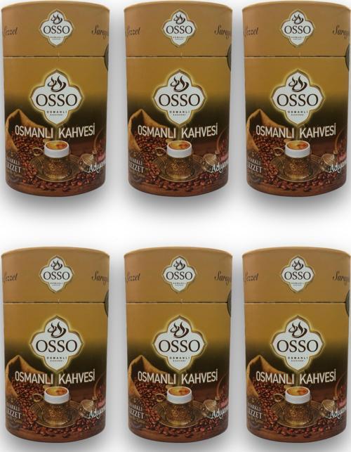 6’li Silindir Osmanlı Kahvesi(6X200=1200gr)