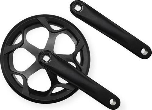 Tek Dişli Çift Muhafazalı Bisiklet Aynakol 48T 170mm
