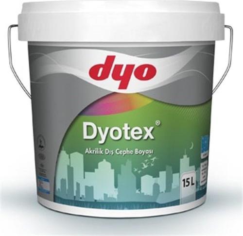 DYOTEX AKRİLİK DIŞ CEPHE BOYASI BEYAZ 15 LT