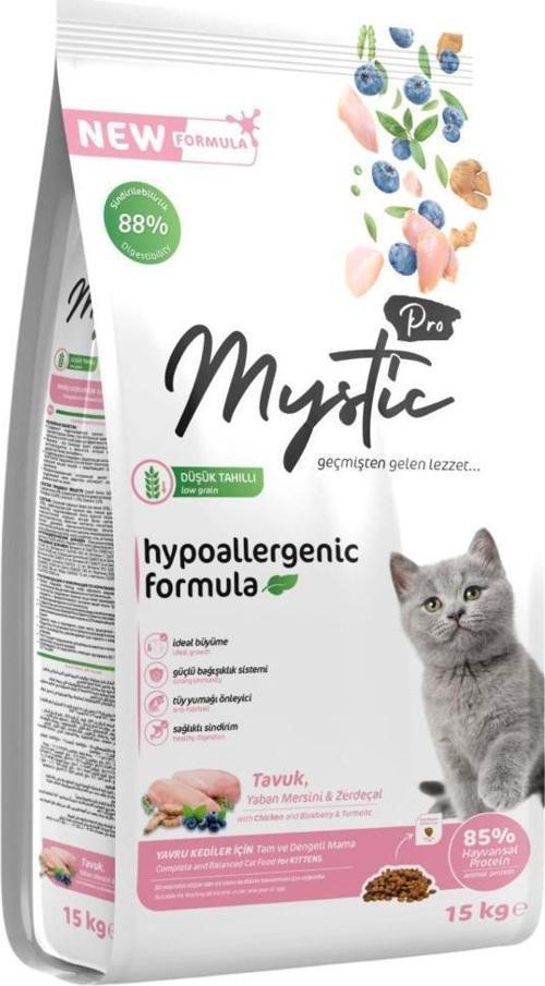 Az Tahıllı Tavuklu Yavru Kedi Maması 15 kg