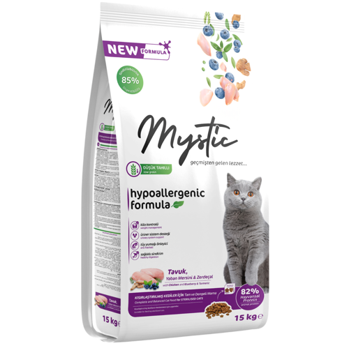 Tavuklu Kısırlaştırılmış Kedi Maması 15 kg