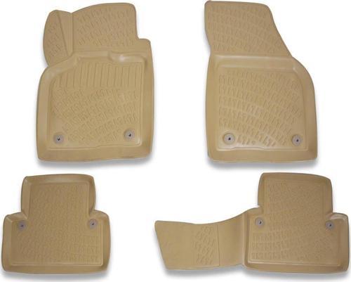 Volvo V50 2004-2012 3D Havuzlu Bej Paspas Takımı Bizymo