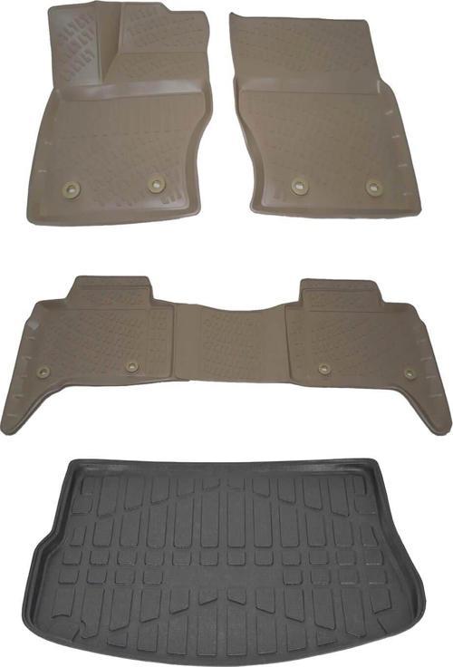 Land Rover Evoque 2011+ Bej Havuzlu Paspas ve Bagaj Seti Bizymo