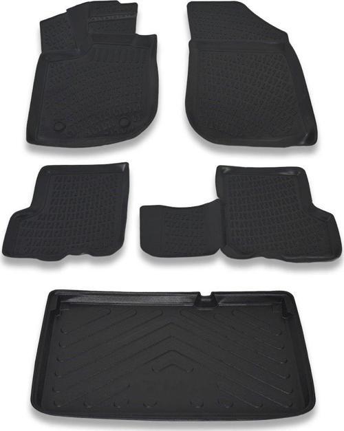 Opel Corsa E 2015 Ve Sonrası Paspas Ve Bagaj Havuzu Seti