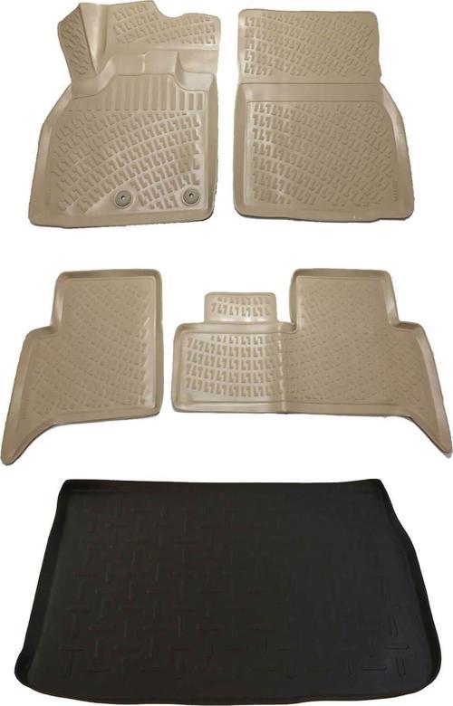 Renault Scenic 2 2004-09 Bej Havuzlu Paspas ve Bagaj Seti Bizymo