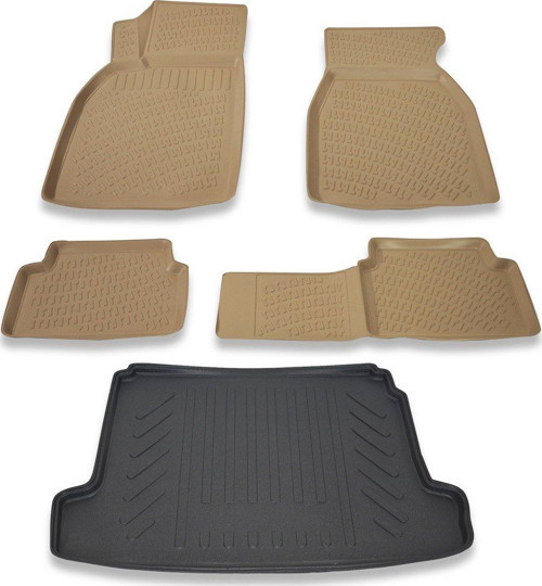Renault Megane 2 Sedan 2004-2009 Bej Paspas ve Bagaj Havuzu Seti