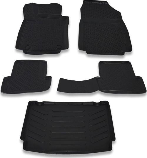 Renault Clio 4 Sport Tourer Düşük 2013 Ve Sonrası Paspas ve Bagaj Havuzu Seti