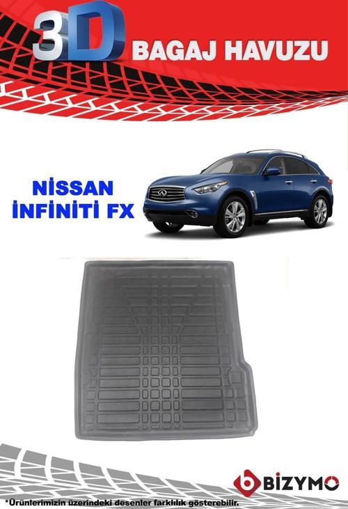 Nissan İnfiniti Fx 2011 ve Sonrası 3D Bagaj Havuzu Bizymo