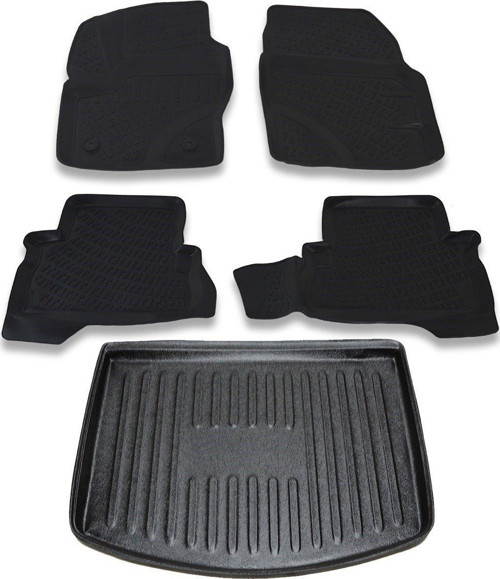 Ford C-Max (5 Kısı) 2011 Ve Sonrası Paspas Ve Bagaj Havuzu Seti