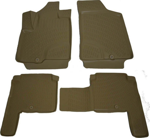 Hyundai Santa Fe 2006-2012 3D Bej Paspas Takımı Bizymo