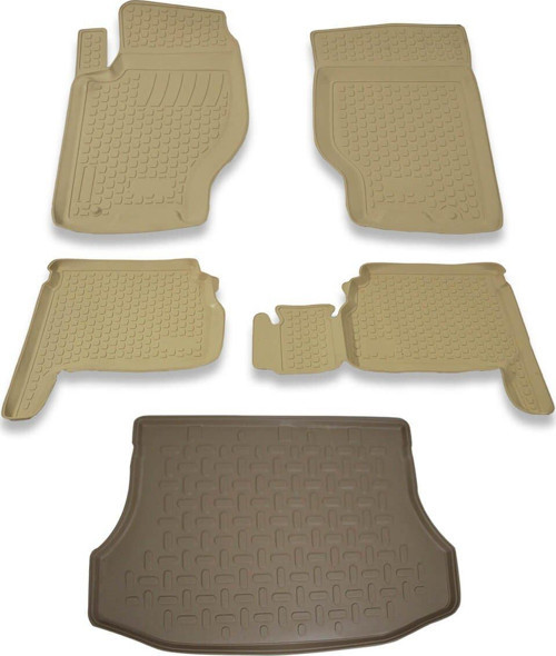 Kia Sorento 2003-2009 Bej Paspas Ve Bej Bagaj Havuzu Seti