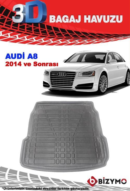Audi A8 2014 ve Sonrası 3D Bagaj Havuzu Bizymo
