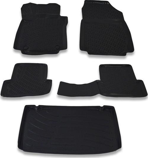 Renault Clio 3 Hb Kancalı 2006-2012 Paspas ve Bagaj Havuzu Seti