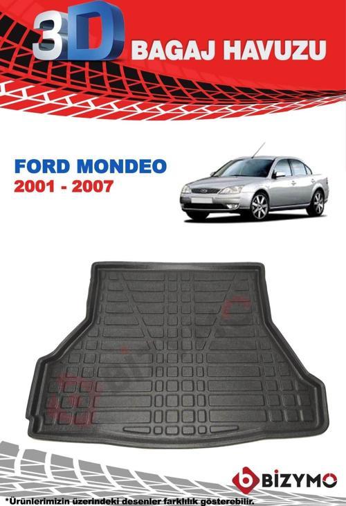 Ford Mondeo Sedan 2001-2007 3D Bagaj Havuzu Bizymo