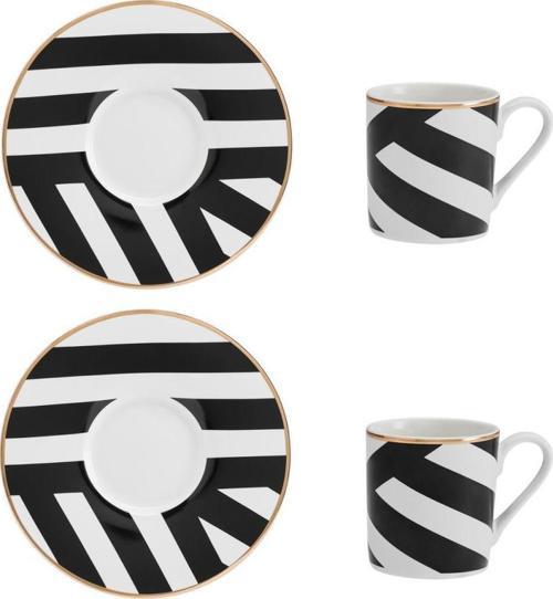 Luxe Deco Fine China Kahve Fincan Seti 110ml
