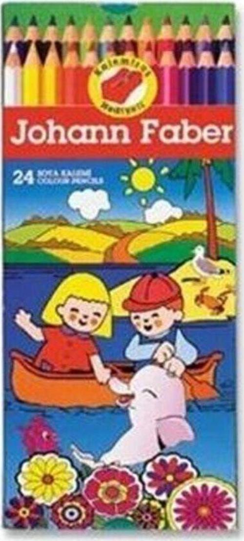 J.FABER 24 RENK TAM KURU BOYA 