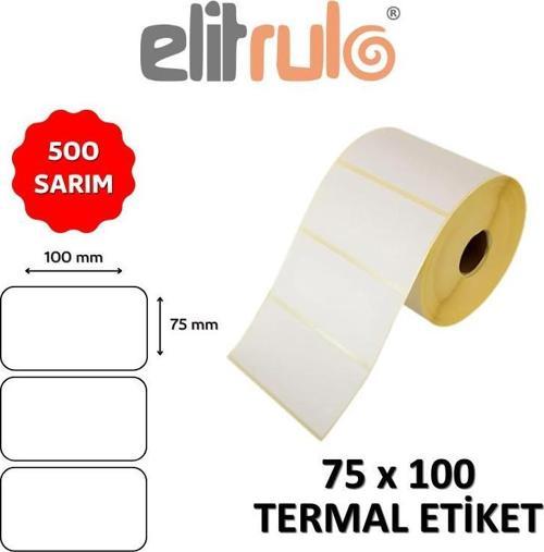 Barkod Etiketi 75x100 Termal - 500 Adet