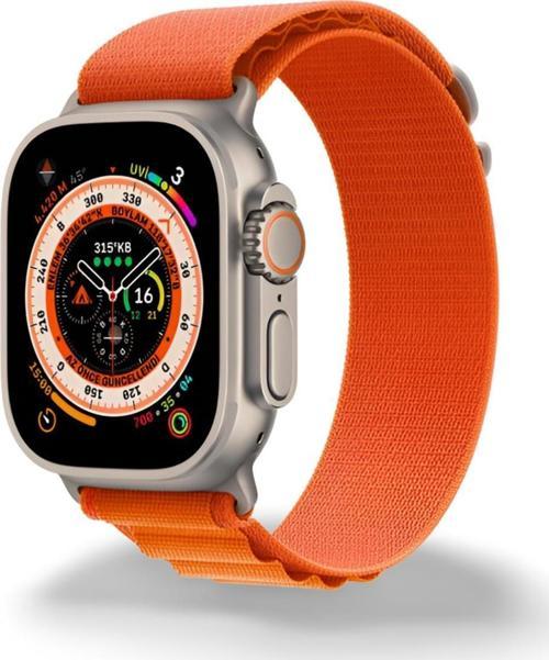 Akıllı Saat Watch için Uyumlu 42MM 44MM 45MM 49MM 1/2/3/4/5/6/se/7/8/ultra Çift Katman Kordon ve Kayışı Turun