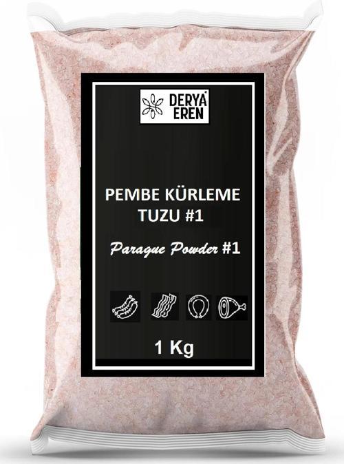 Pembe Kürleme Tuzu #1, (Prague Salt),1 kg, Derya Eren