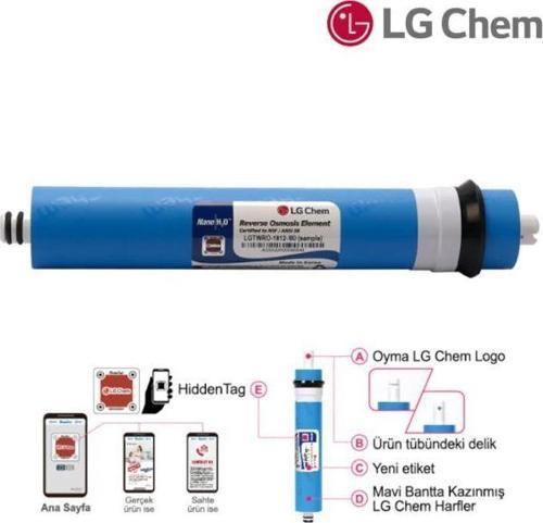 Su Arıtma Filtre Seti -Inline Set Lg Membran 