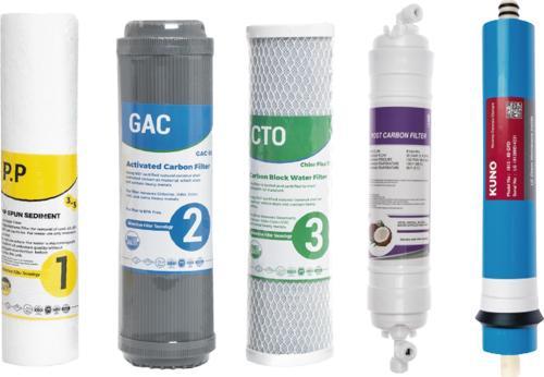 Su Arıtma Filtresi Seti 5 li Mebran Filtre Seti