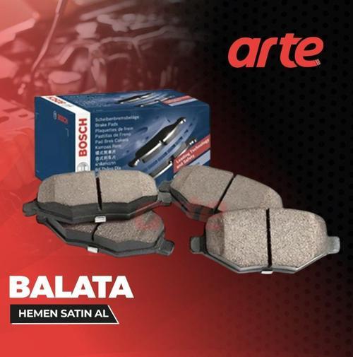 Renault Megane 3 Bosch Arka Fren Balatası Takımı | %100 Orijinal | Elektrik El Freni Uyumlu