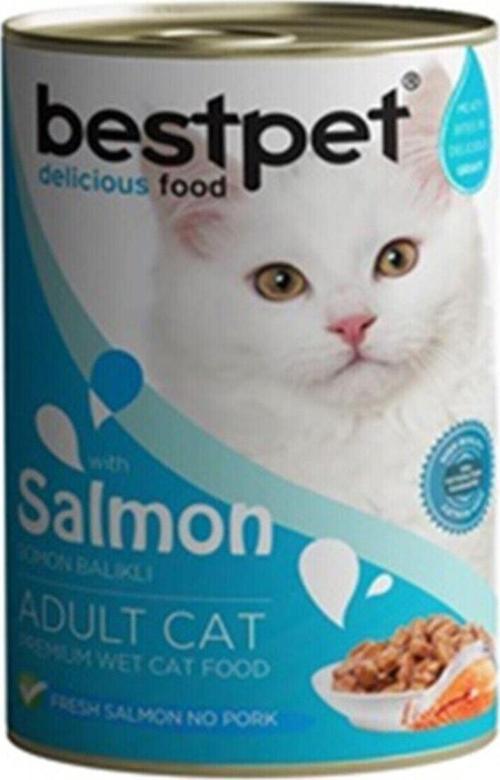 Somonlu Jöleli Yetişkin Kedi Konservesi 400 Gr