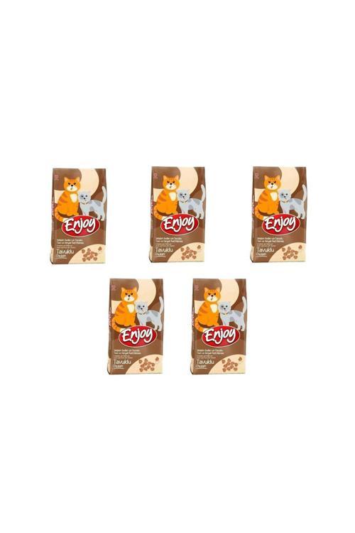 Tavuk Etli Yetişkin Kedi Maması 1 Kg 5 Adet