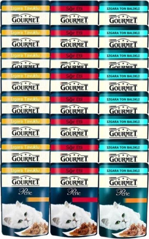 Karışık Kedi Konserve Maması 85 gr 24 Adet