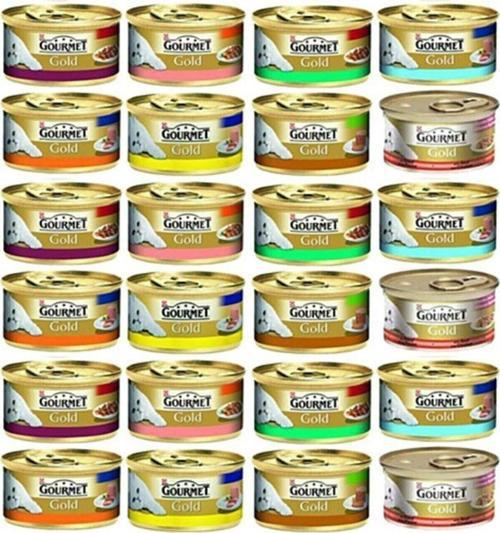 Proplan Karışık Kedi Konserve 85 Gr X 24 Adet Gourmet-karışıkx24